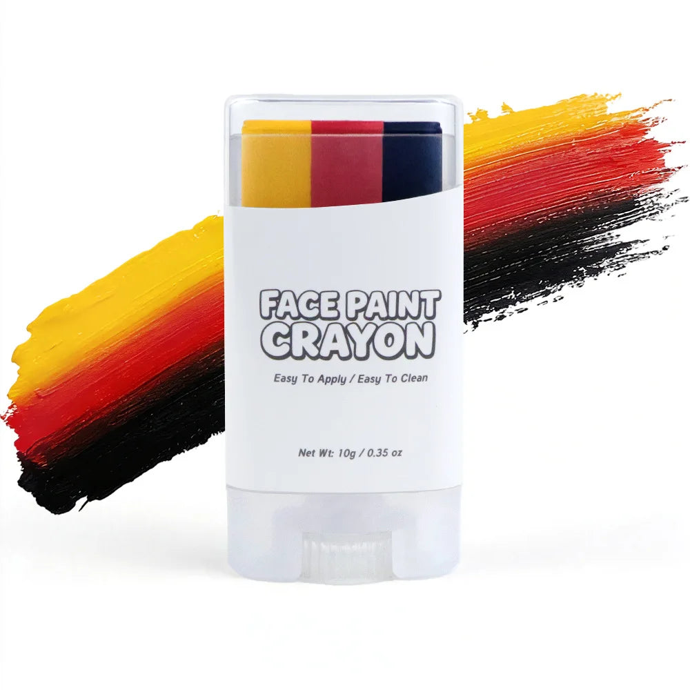 Country Flag Face Paint Stick for Sports Fans