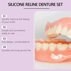 Temporary Silicone Denture Reliner and Smile Fitting Kit