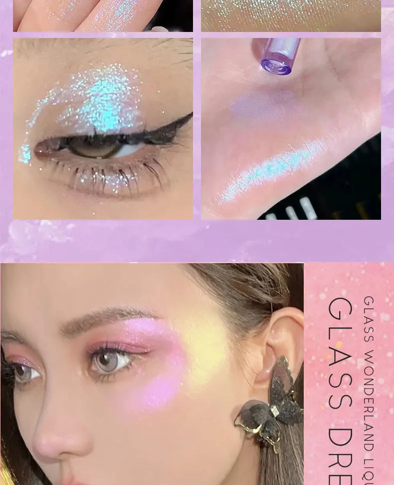 Multichrome Liquid Eyeshadow for Radiant Eye Makeup - 12