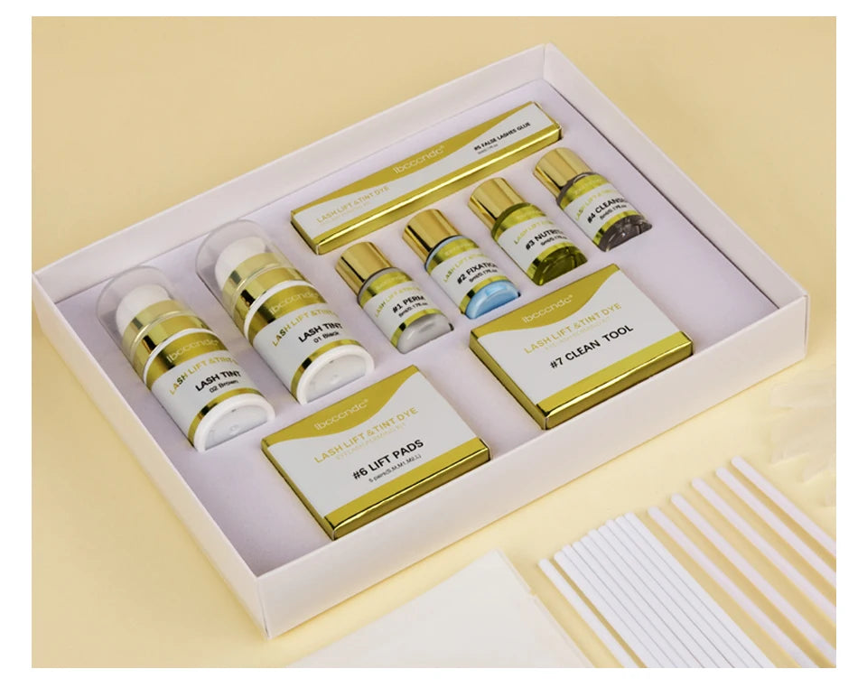 Professional Brow Lamination and Tinting Kit for Perfect Brows