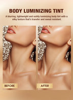 Liquid Glitter Highlighter for Radiant Face and Body Glow