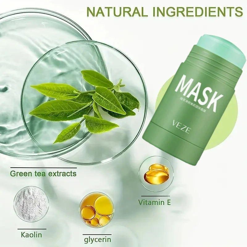 Deep Cleansing Green Tea Pore Refining Mud Mask Stick