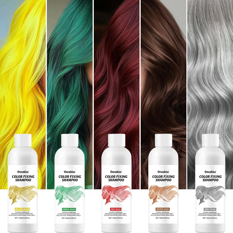 Color Depositing Semi-Permanent Hair Dye Shampoo