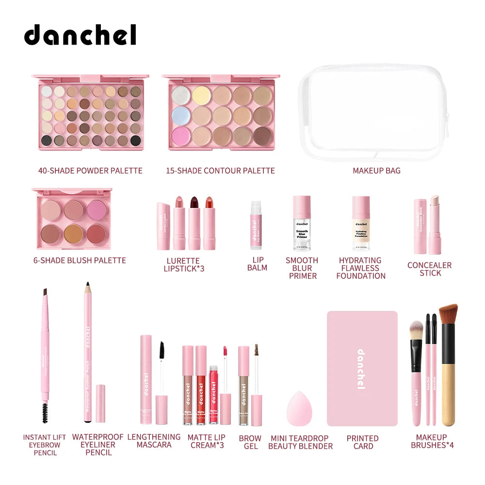All-in-One Professional Full Face Makeup Cosmetic Kit