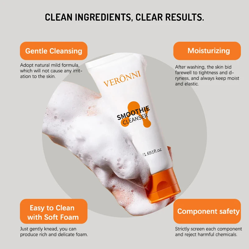Deep Pore Cleansing Gentle Facial Foam