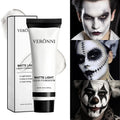 Professional White Liquid Foundation for Cosplay and Stage Makeup