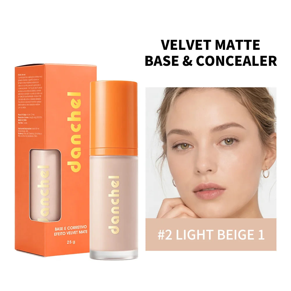 Velvet Matte Liquid Foundation and Concealer