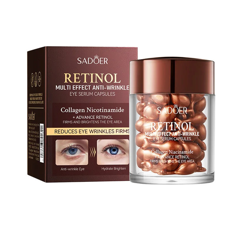 Anti-Wrinkle Retinol Eye Serum Capsules