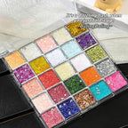 Glitter Sequin Eyeshadow Palette for Festivals and Parties
