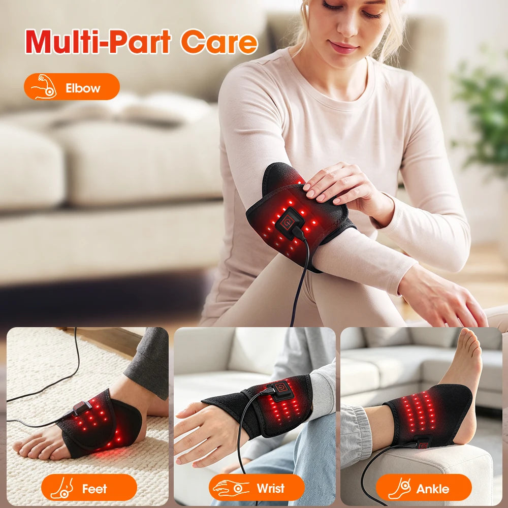 3-in-1 Red Light Therapy Wrap for Joints and Muscle Pain