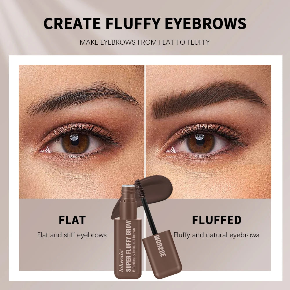 Volumizing Waterproof Eyebrow Mousse for Fluffy Brows - 4