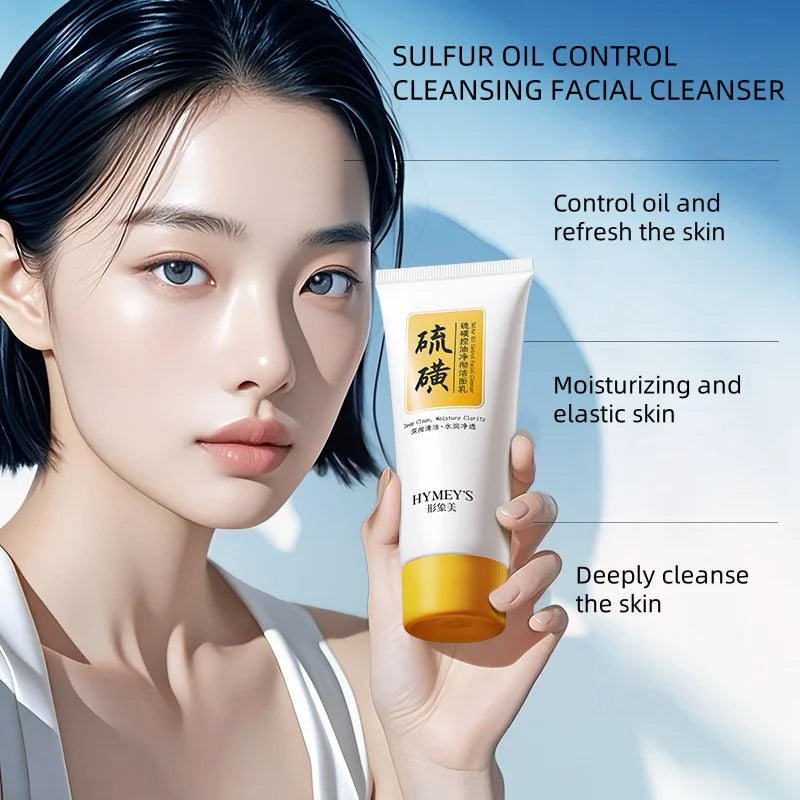 Sulfur Oil Control Facial Cleanser for Clear Skin - 3