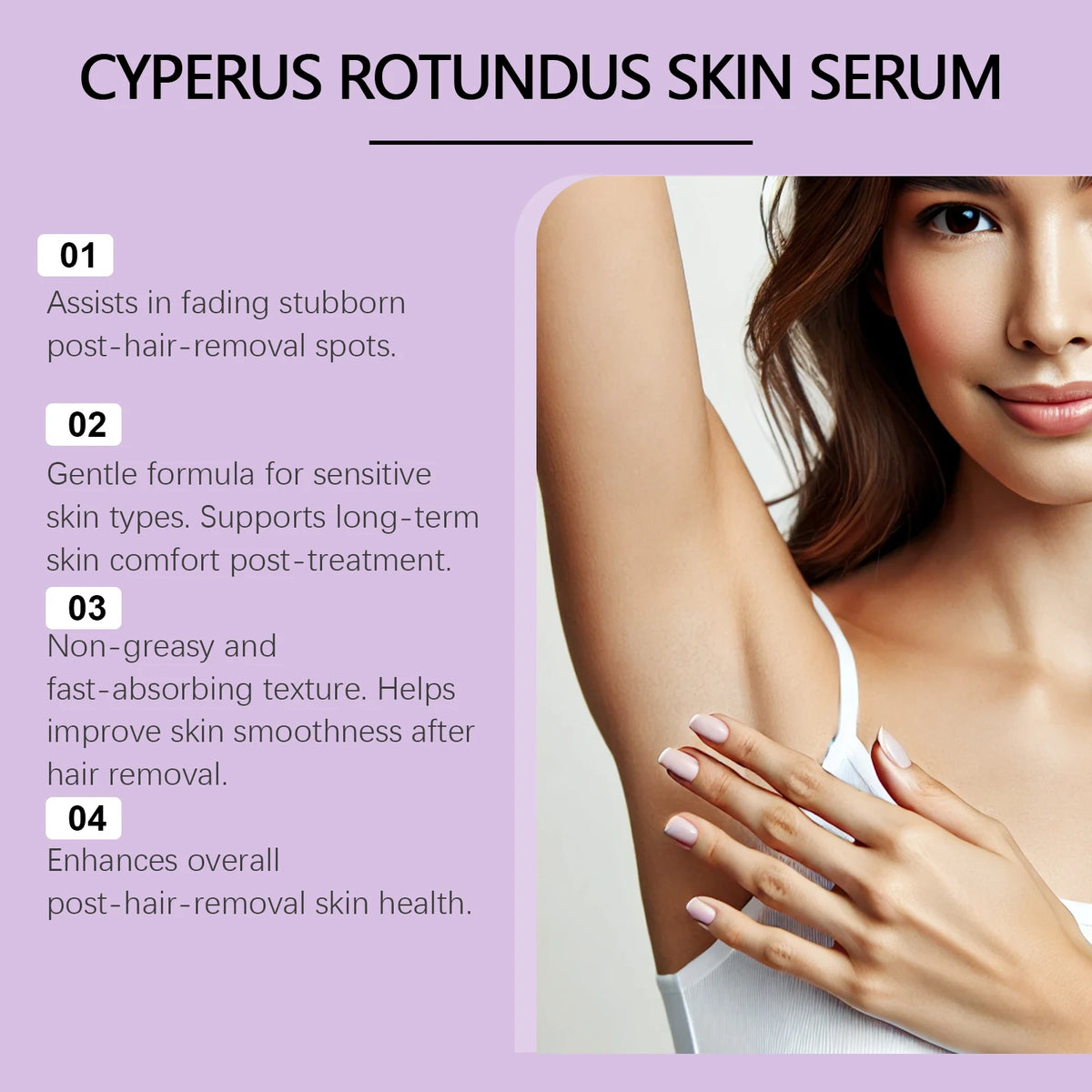 Post-Hair Removal Calming & Growth Inhibitor Serum