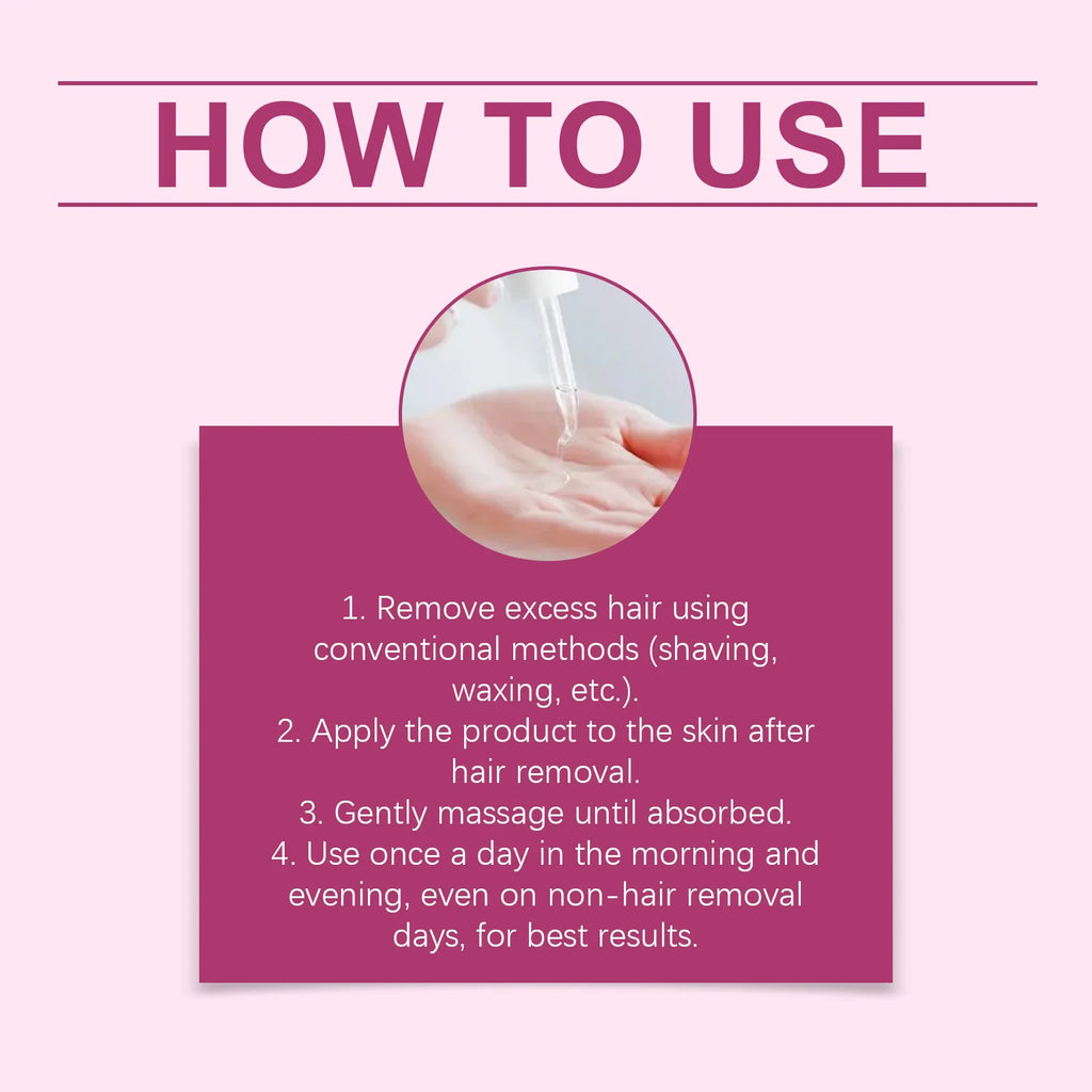 Painless Gentle Hair Removal Cream for Sensitive Skin