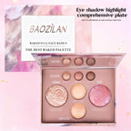 All-in-One Travel Makeup Palette for Face and Eyes