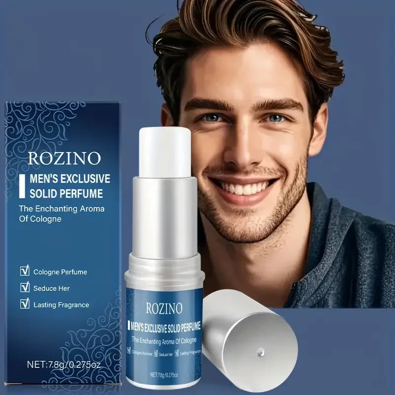 Long-Lasting Solid Cologne Balm for Men