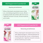 Pain-Free Cold Wax Hair Removal Strips for Smooth Skin