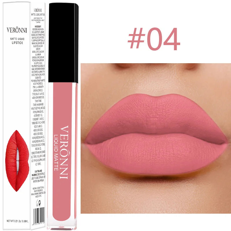 Waterproof Matte Liquid Lipstick Long-Lasting Lip Gloss