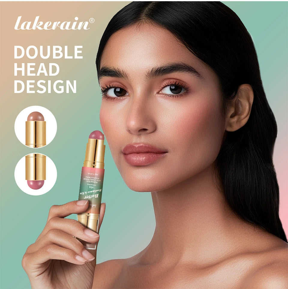 Dual-Ended Cream Bronzer and Blush Stick - 10