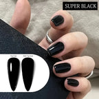 High-Pigment Black Gel Nail Polish