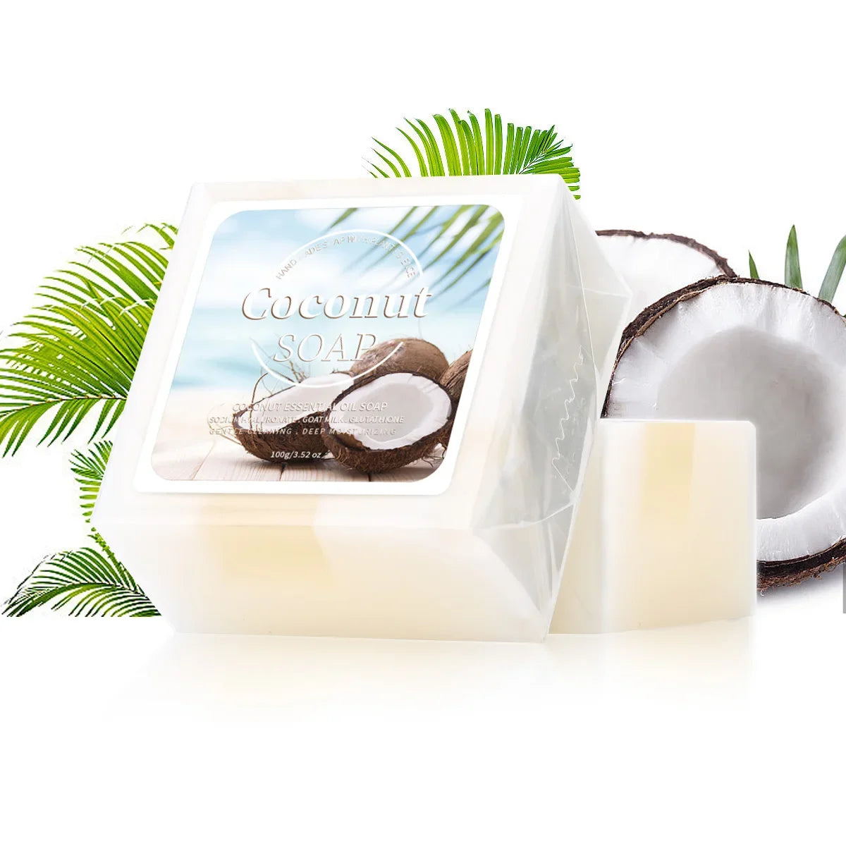 Organic Coconut and Goat Milk Facial Cleansing Soap Bar