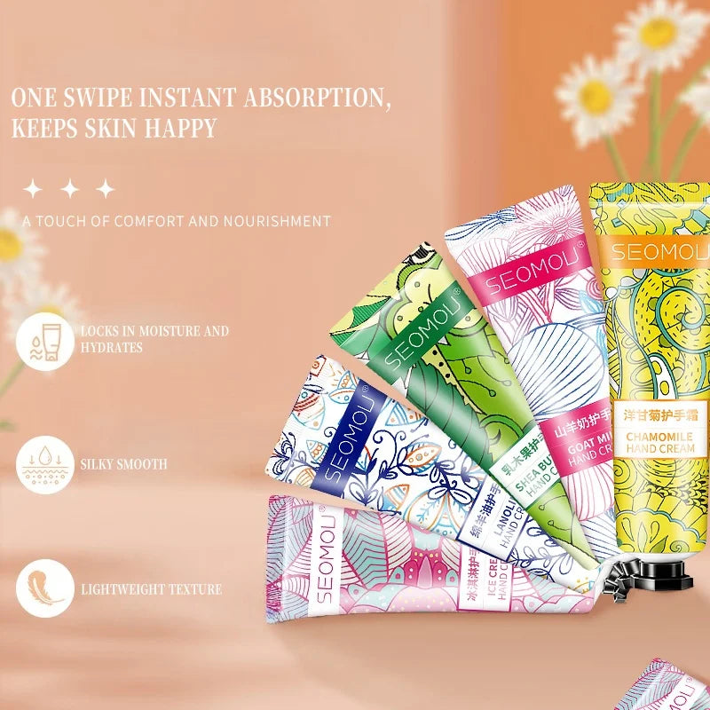 Hydrating Plant-Based Hand Cream Gift Set - 8