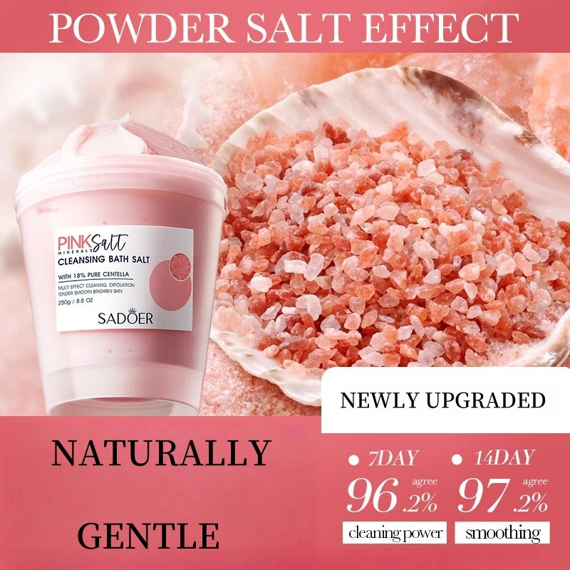 Exfoliating Himalayan Salt Body Scrub for Smooth Skin
