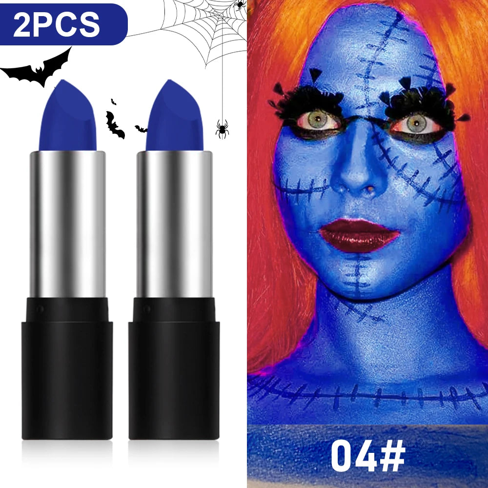 Waterproof Face and Body Paint Sticks for Halloween and Cosplay