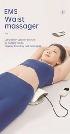 Electric Lumbar Traction Massage Device for Back Pain Relief