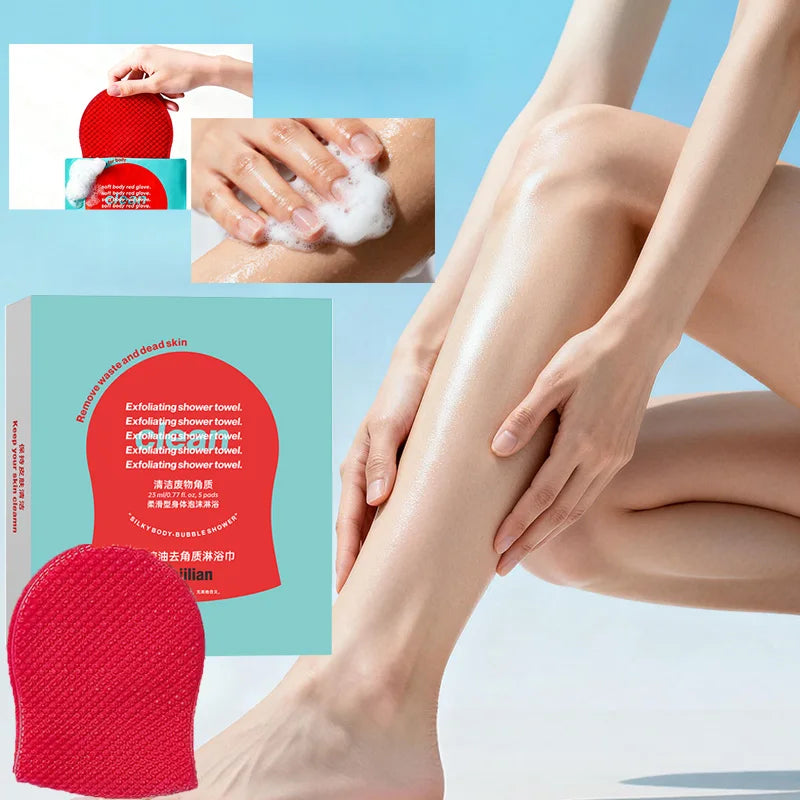 Exfoliating Oil-Control Body Scrub Glove