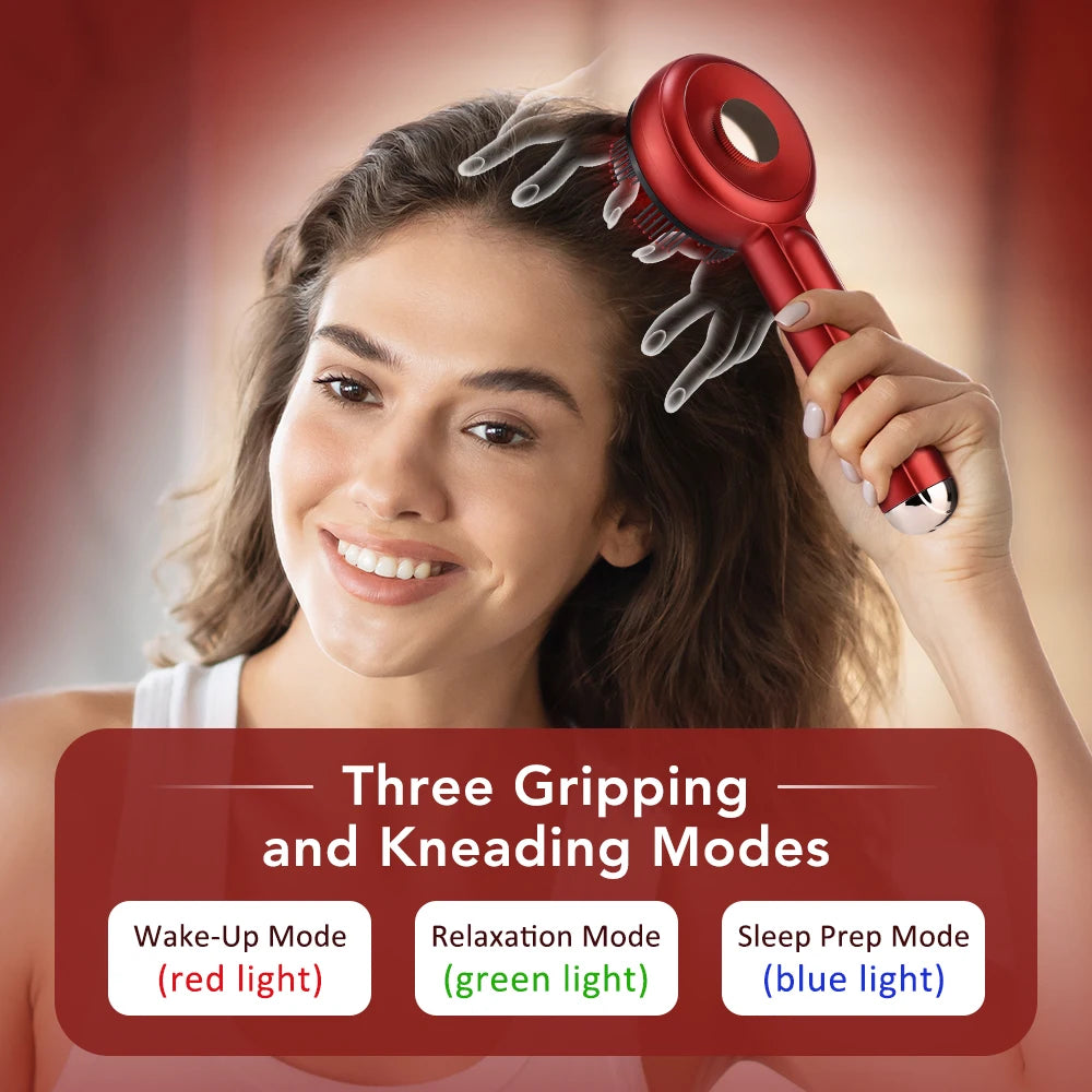 Electric Scalp Massager and Hair Oil Applicator