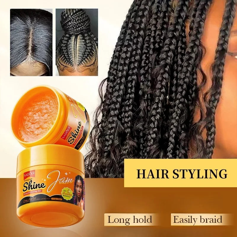 Non-Sticky Hair Styling Jam for Braids and Edges - 2