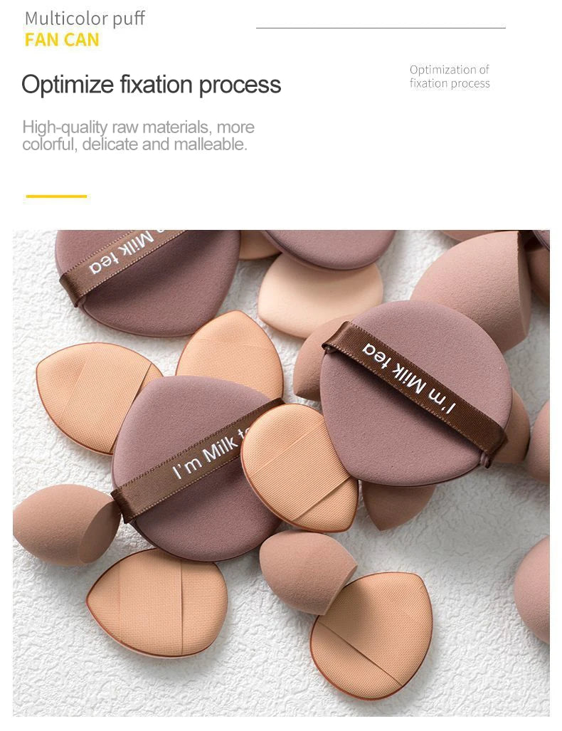 35-Piece Professional Makeup Applicator and Beauty Sponge Set