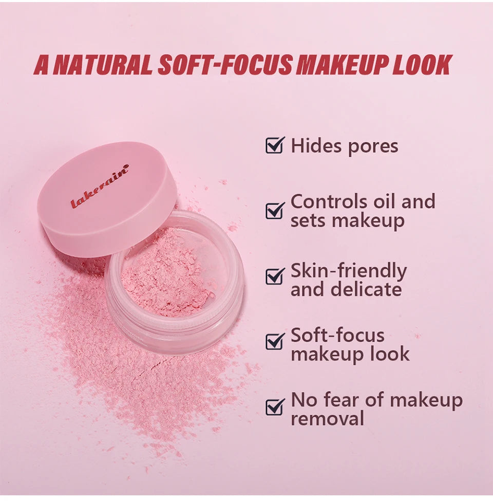 Matte Finish Oil-Control Setting Powder for Flawless Makeup