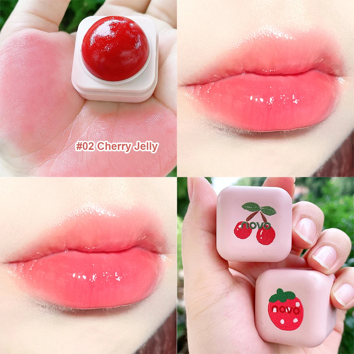 Color-Changing Pudding Moisturizing Lip Balm