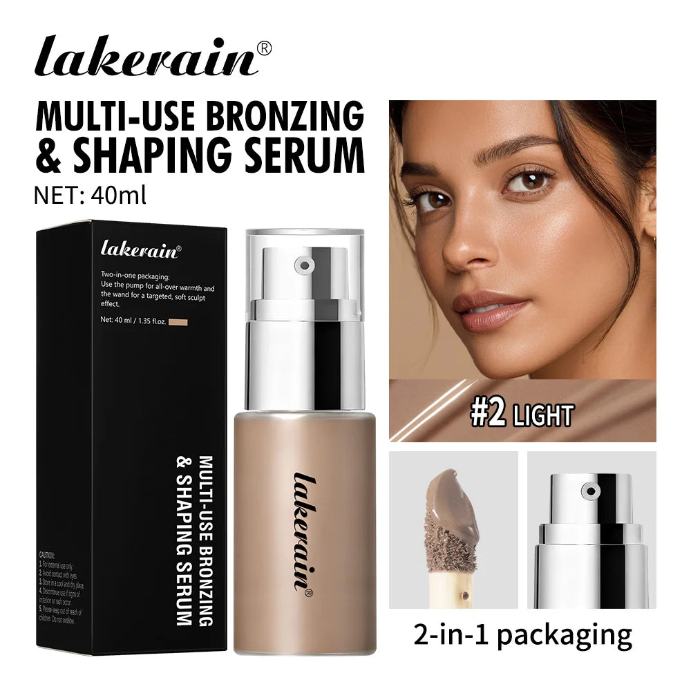 Multi-Use Bronzing and Shaping Serum for Natural Glow