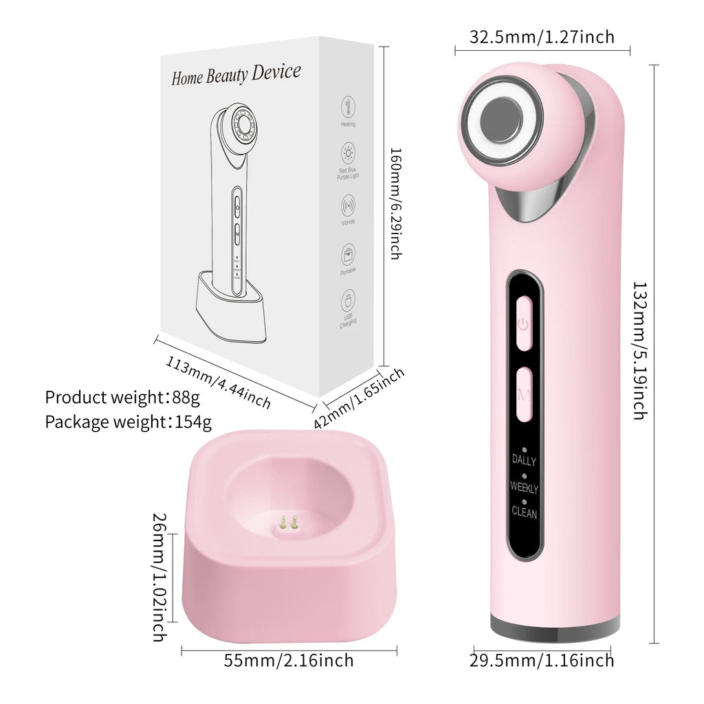 3-in-1 LED Photon Eye and Facial Rejuvenation Wand