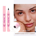 2-in-1 Waterproof Freckle Stamp and Eyeliner Pen