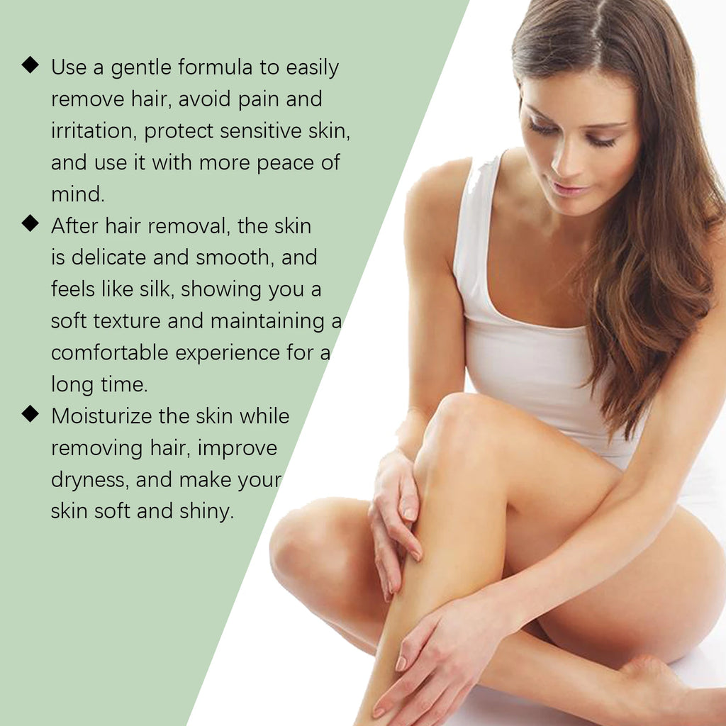 Painless Aloe Vera Hair Removal Cream for Smooth Skin