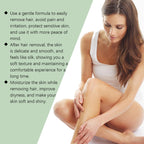 Painless Aloe Vera Hair Removal Cream for Smooth Skin