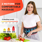 Heated Lower Back Support Massager Belt
