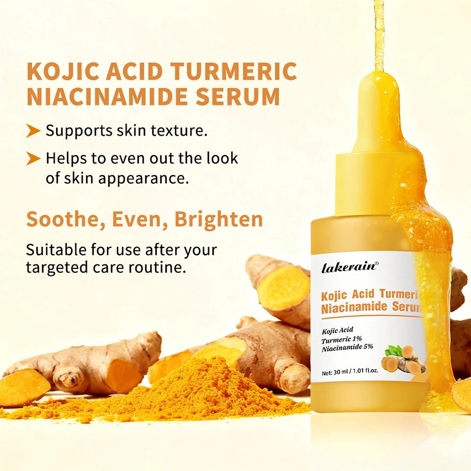 Brightening Kojic Acid & Turmeric Facial Serum