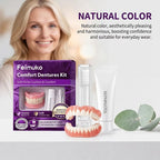 Comfortable Silicone Denture Set for Instant Smile Transformation