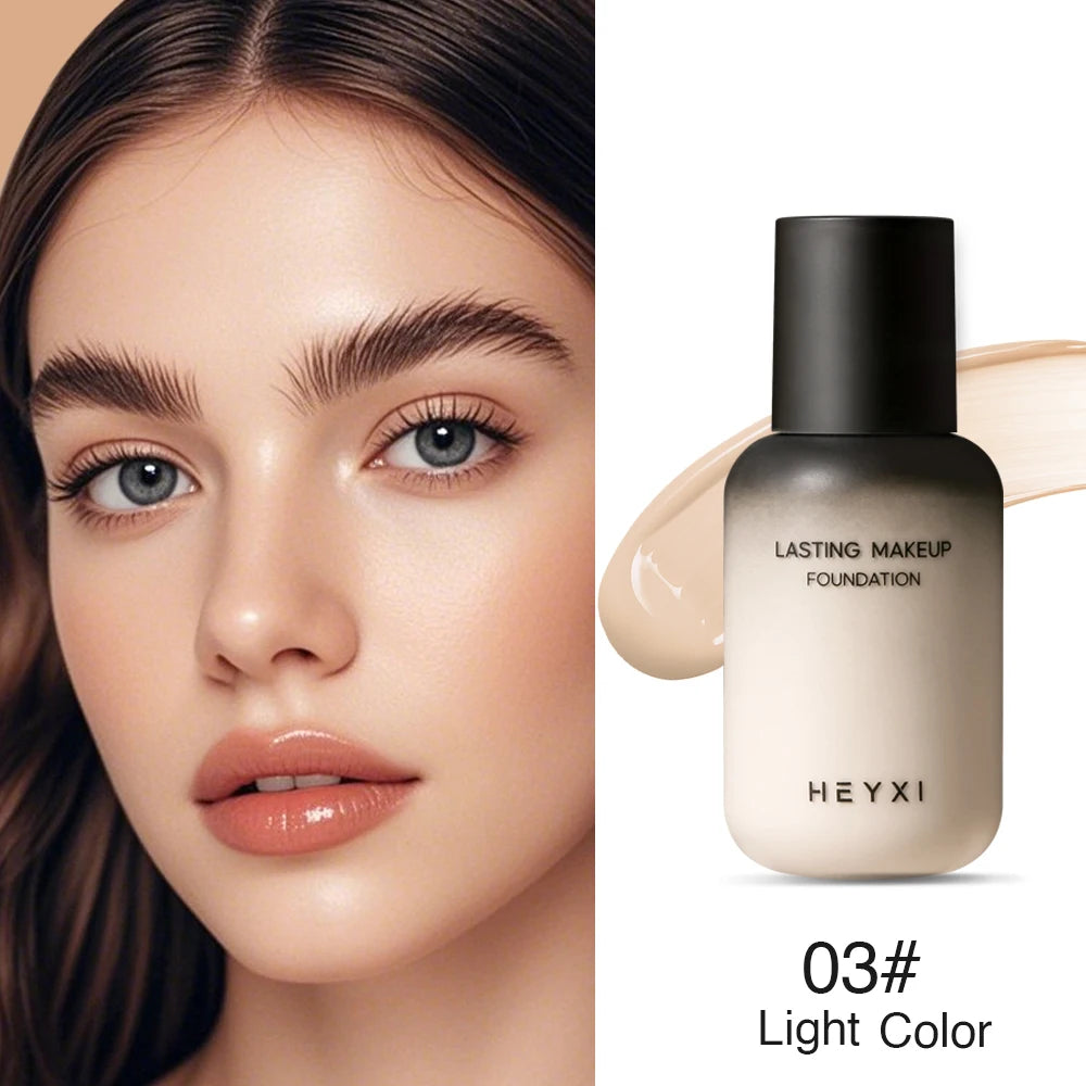 Waterproof Long-Lasting Liquid Foundation for Face and Body