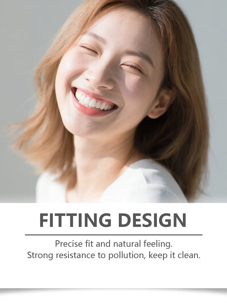 Instant Smile Cosmetic Dentures for Upper and Lower Teeth