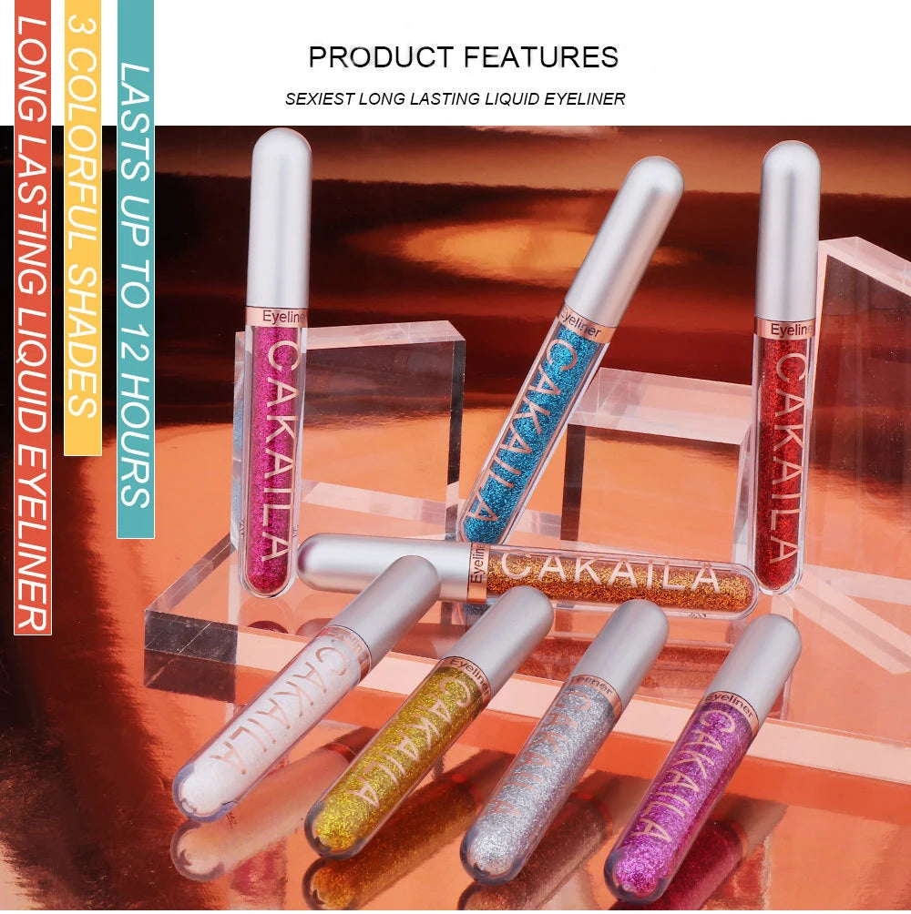 Waterproof Colorful Liquid Eyeliner Set