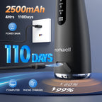 Portable Cordless Water Flosser for Deep Teeth Cleaning