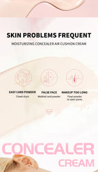 Waterproof Long-Lasting Moisturizing Foundation Cushion