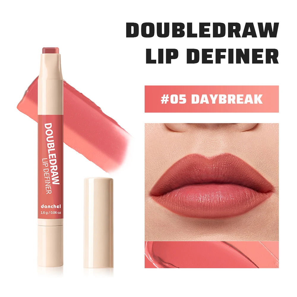 2-in-1 Dual Ended Lip Liner and Matte Lipstick