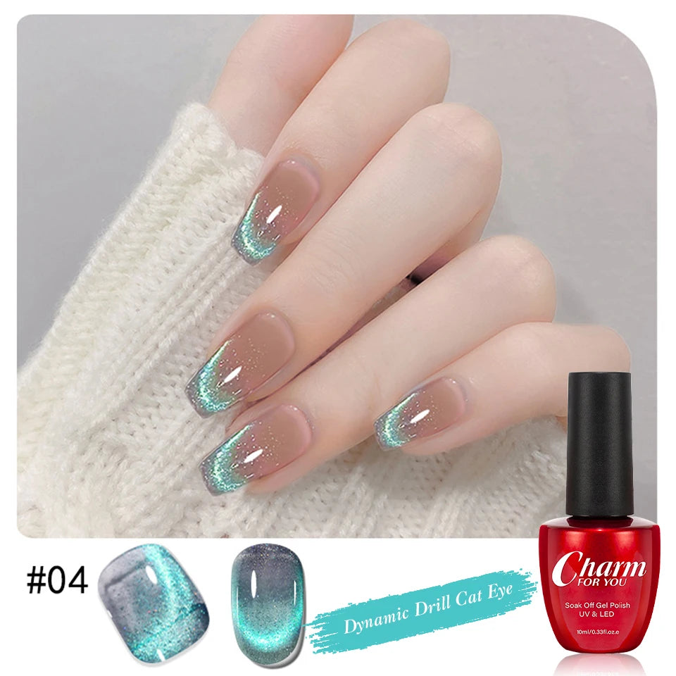 9D Galaxy Effect Magnetic Cat Eye Gel Nail Polish